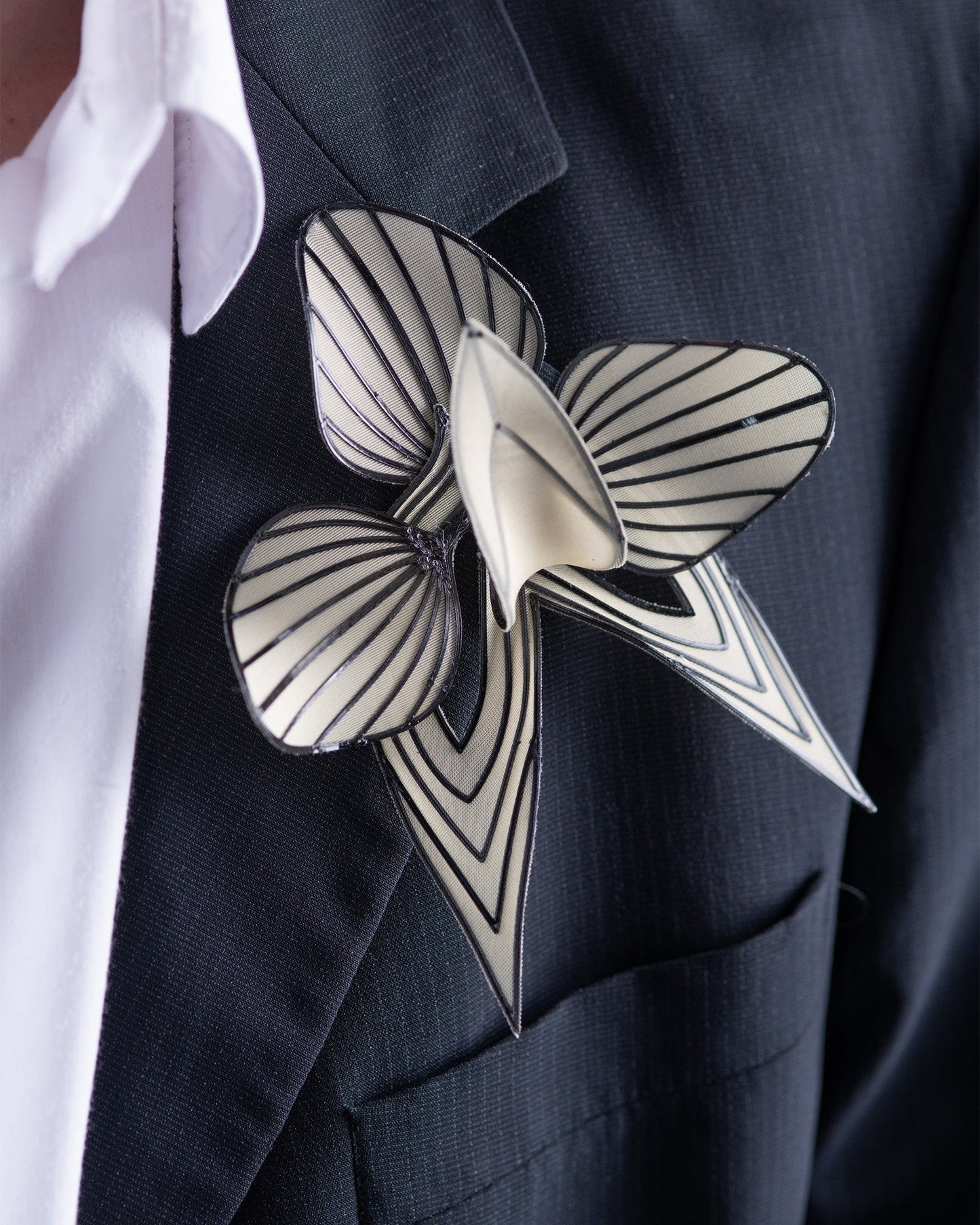 Broche Orchidée Technoflora