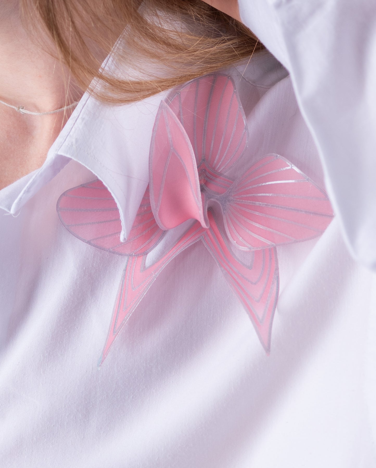 Technoflora Orchid Brooch